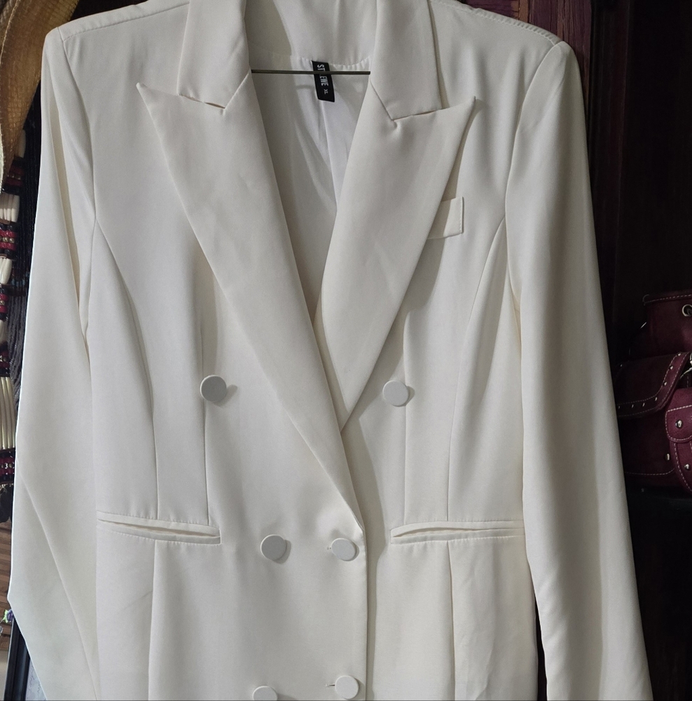 Style We, long double breasted jacket,